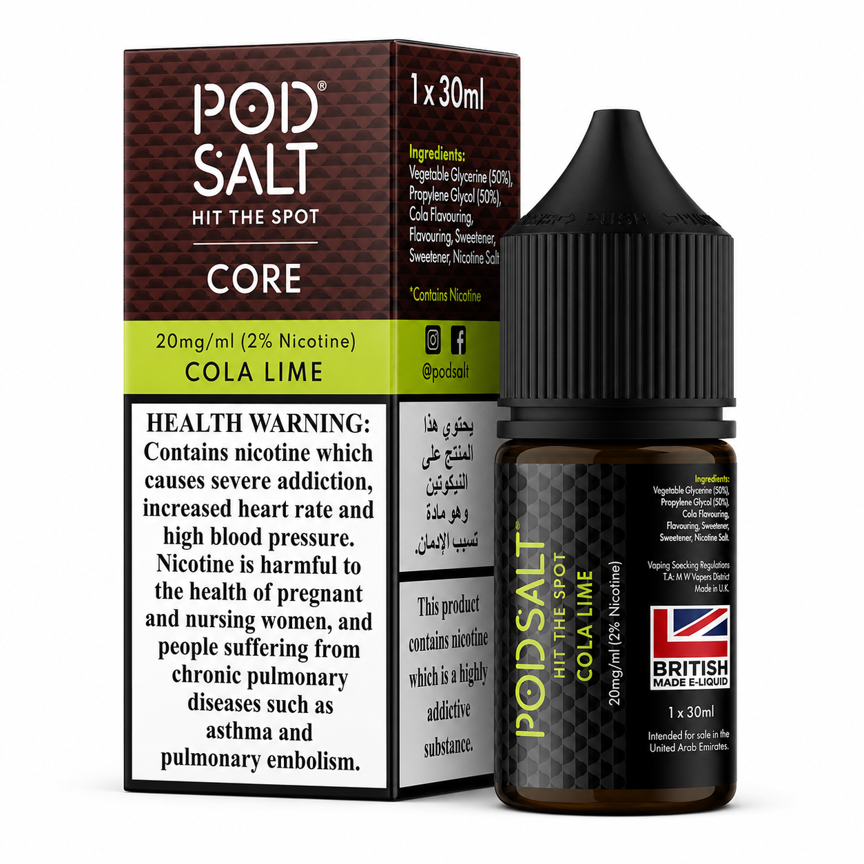 cola lime vape juice - Pod Salt Core Nic Salt 30ML Blueberry Ice Vape Juice Flavor:Peachy Icy Geek Bar Pulse X
