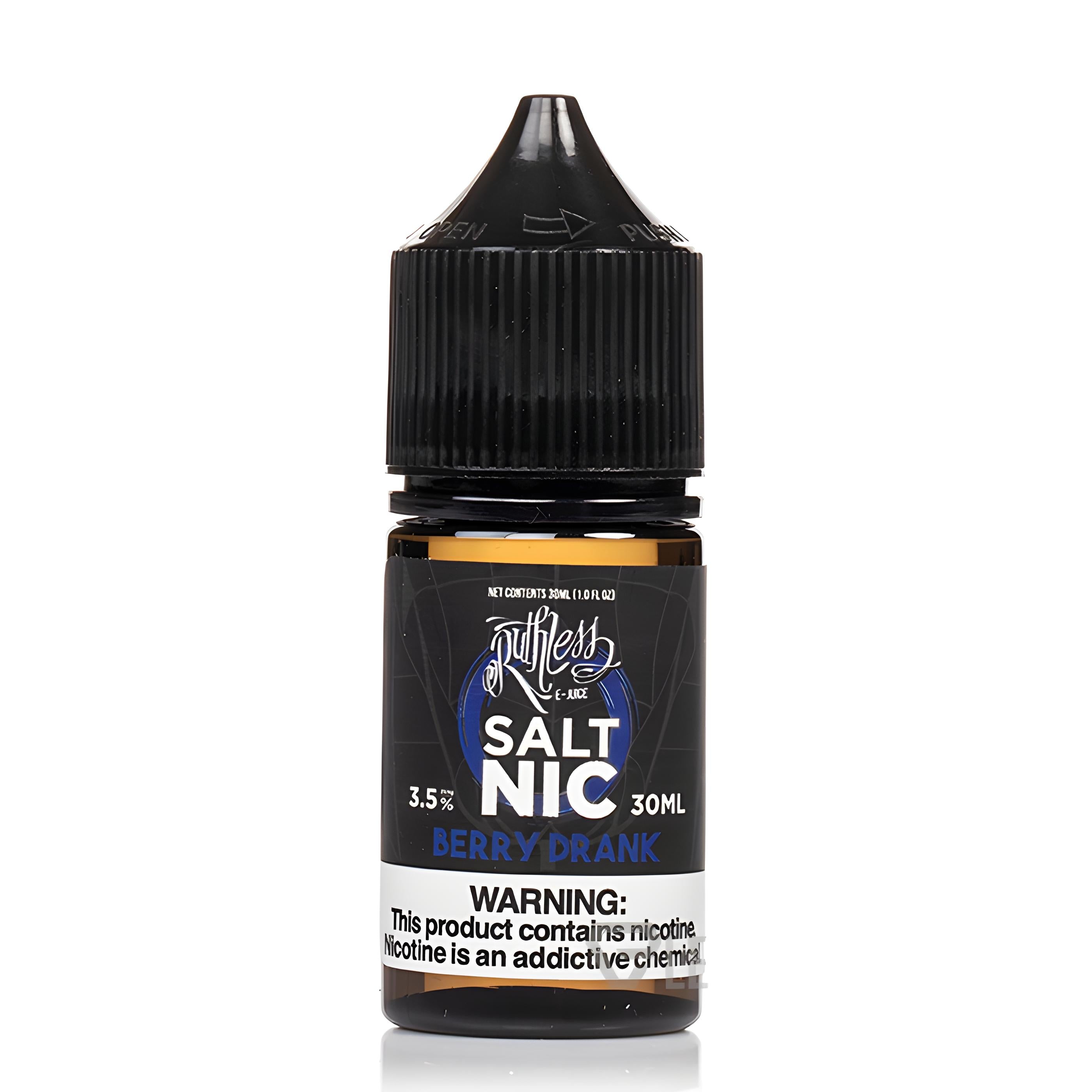 Berry Drank Ruthless Salt 30ML Vape Juice Bottle – 35MG Nicotine Salt in India
