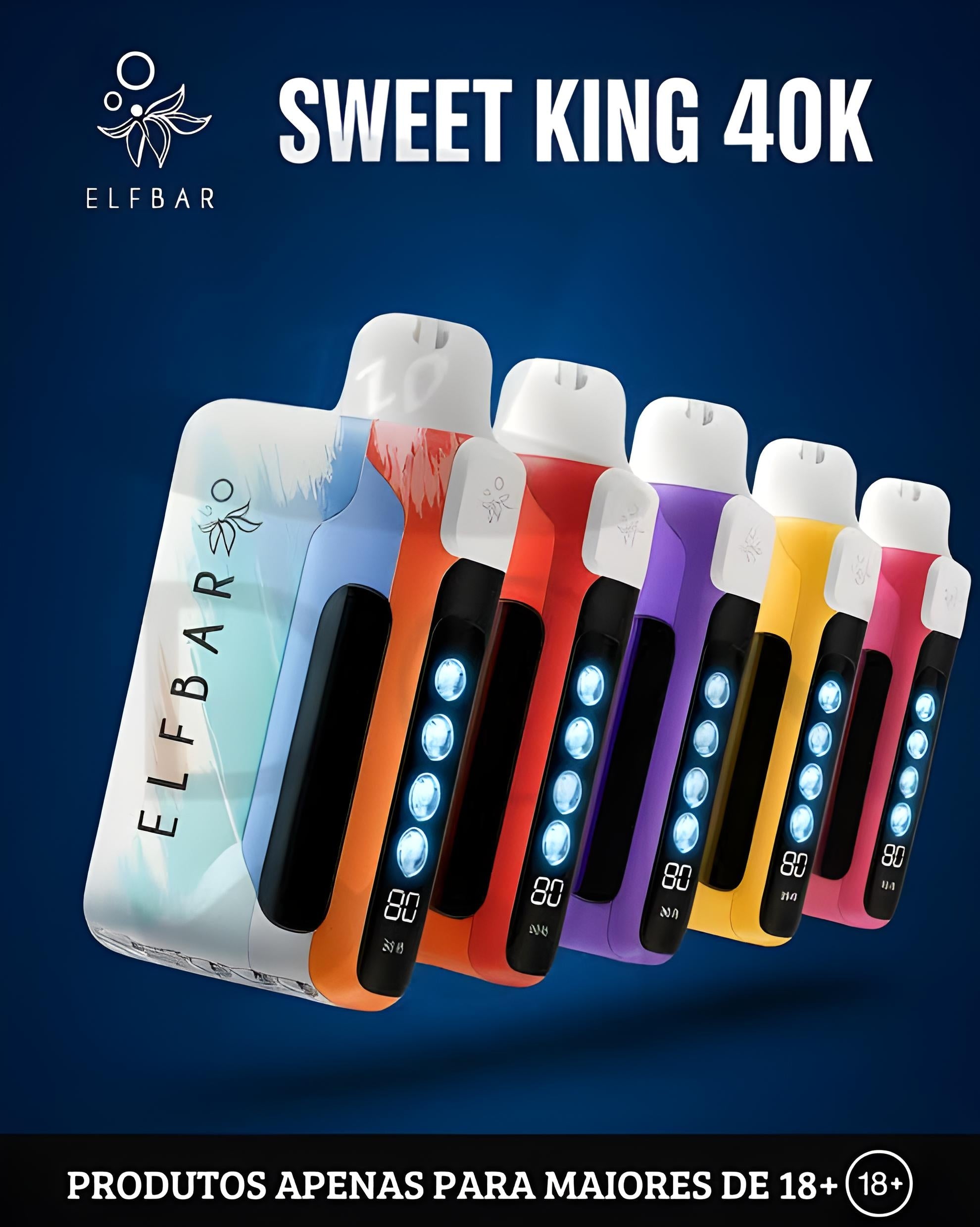 Buy Elf Bar Sweet King 40K rechargeable disposable vape online India