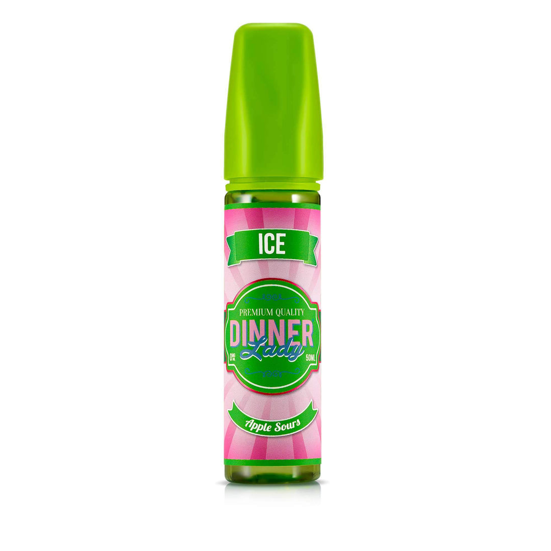  Dinner Lady - Apple Sours Ice | 60ML Vape Juice | 3MG,6MG | Vape Mash India