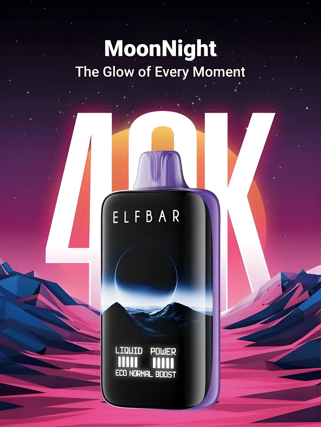 "ELFBAR Moon Light 40K Disposable Vape 40000 Puffs – Buy Online in India"