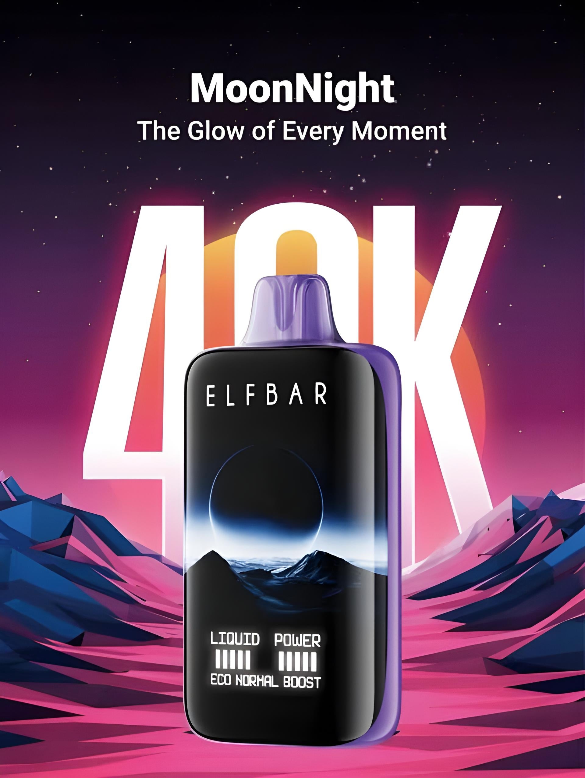 "ELFBAR Moon Light 40K Disposable Vape 40000 Puffs – Buy Online in India"