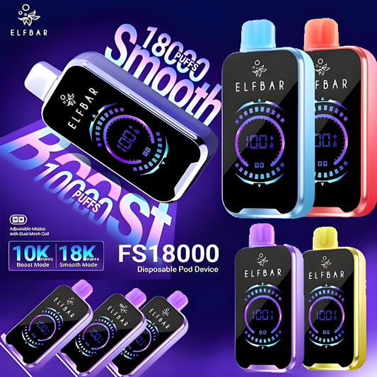 Elf Bar FS18000 – 18,000 Puffs Disposable Vape | Buy Now