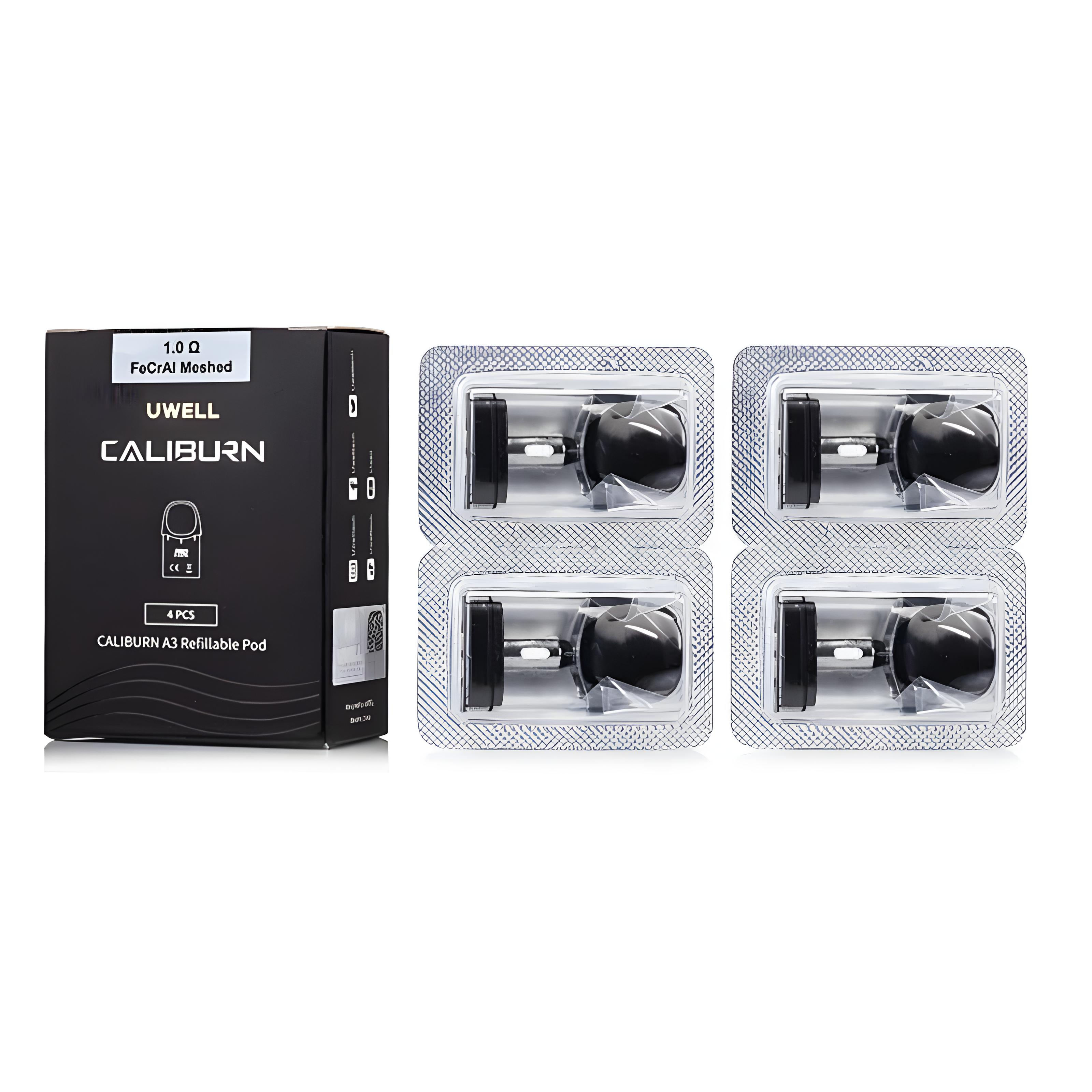 Uwell Caliburn A3/AK3 Replacement Pods – Buy Online in India
