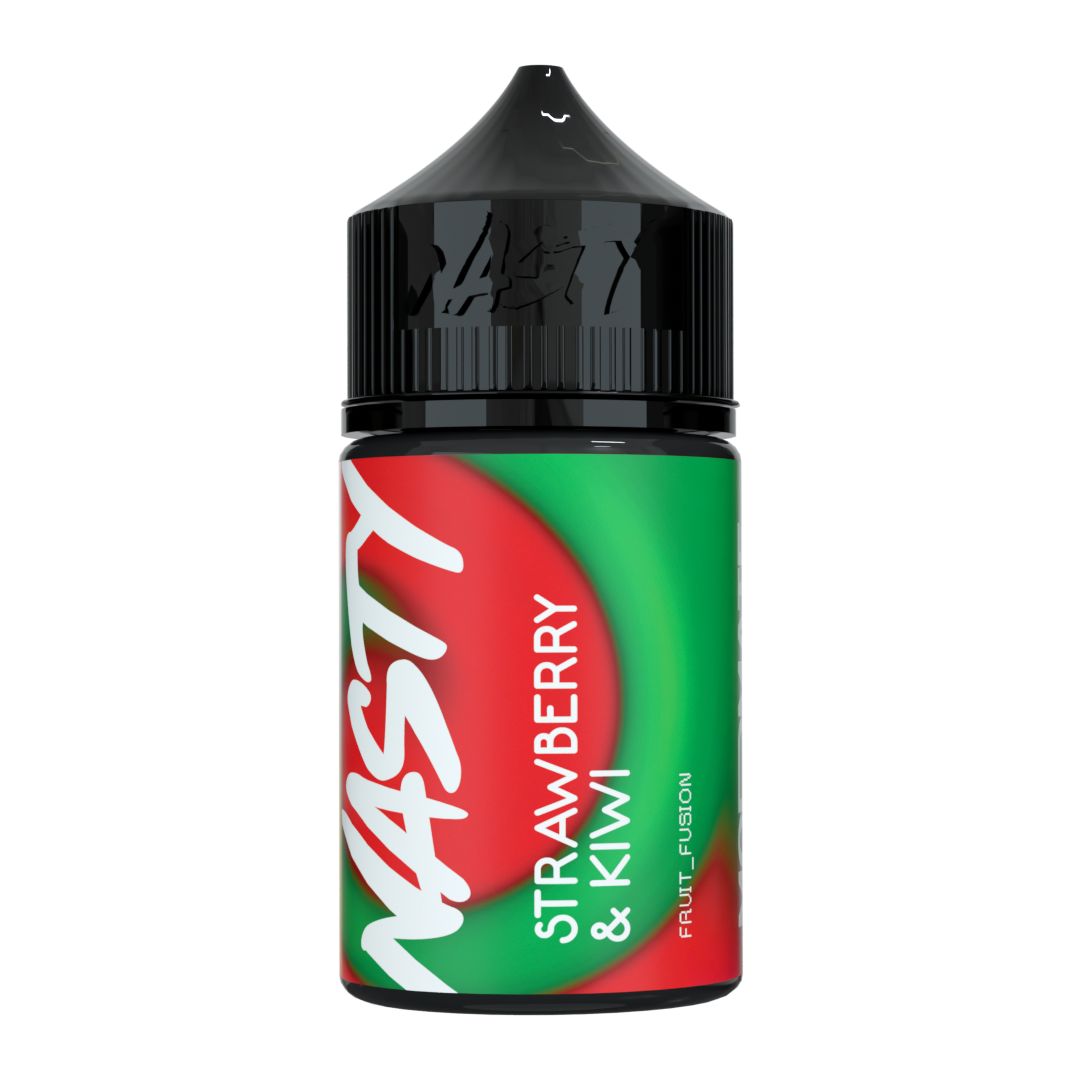 Strawberry & Kiwi Nasty Modmate 60ML Vape Juice India – Sweet strawberry and tangy kiwi e-liquid at VapeMashIndia