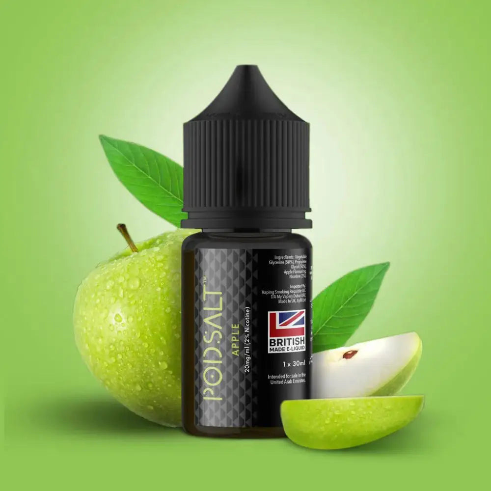 Apple Pod Salt Core 30ML Vape Juice Bottle – 20MG and 50MG Nicotine Salt in India