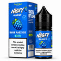 Blue Razz Ice Nic Salt Juice by Vape Mash India, 30ML bottle with blue raspberry flavor and icy menthol finish.