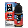 BLVK Frost Apple Berry Nicotine Salt 30ml bottle with vibrant fruit flavors, showcasing the Vape Mash India brand label.