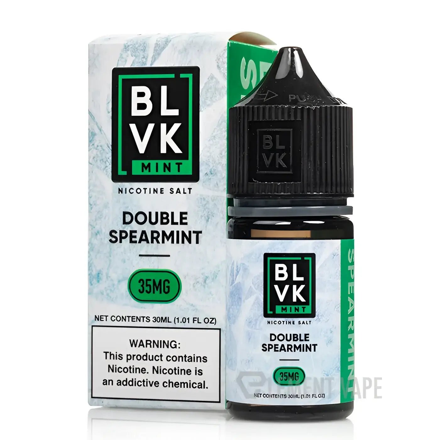 BLVK Mint Double Spearmint – Nicotine Salt E - Liquid | 30ML (35MG) - Vape Mash India