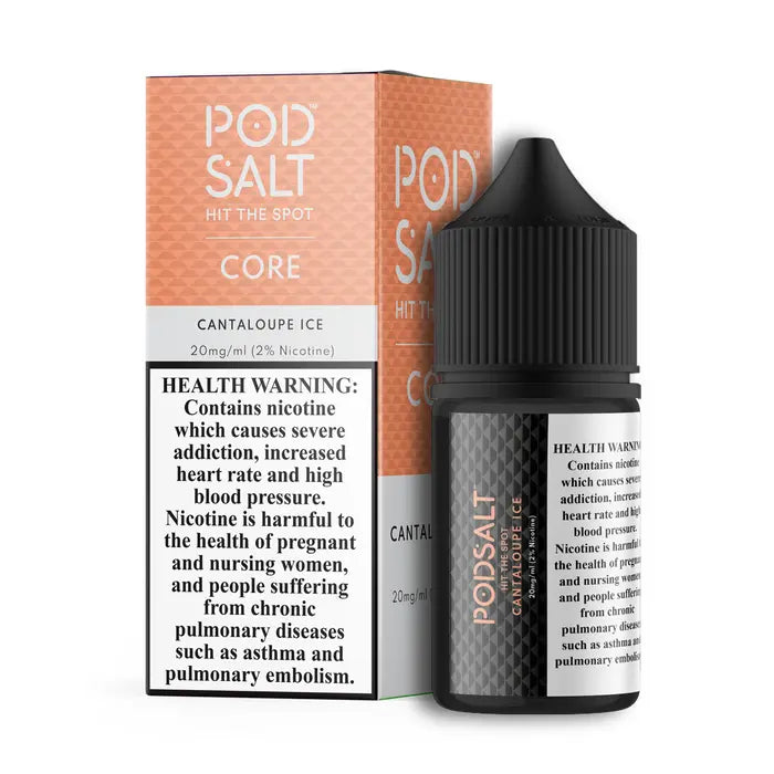 Cantaloupe Ice – Pod Salt Core 30ML Vape Juice (20MG) Online in India
