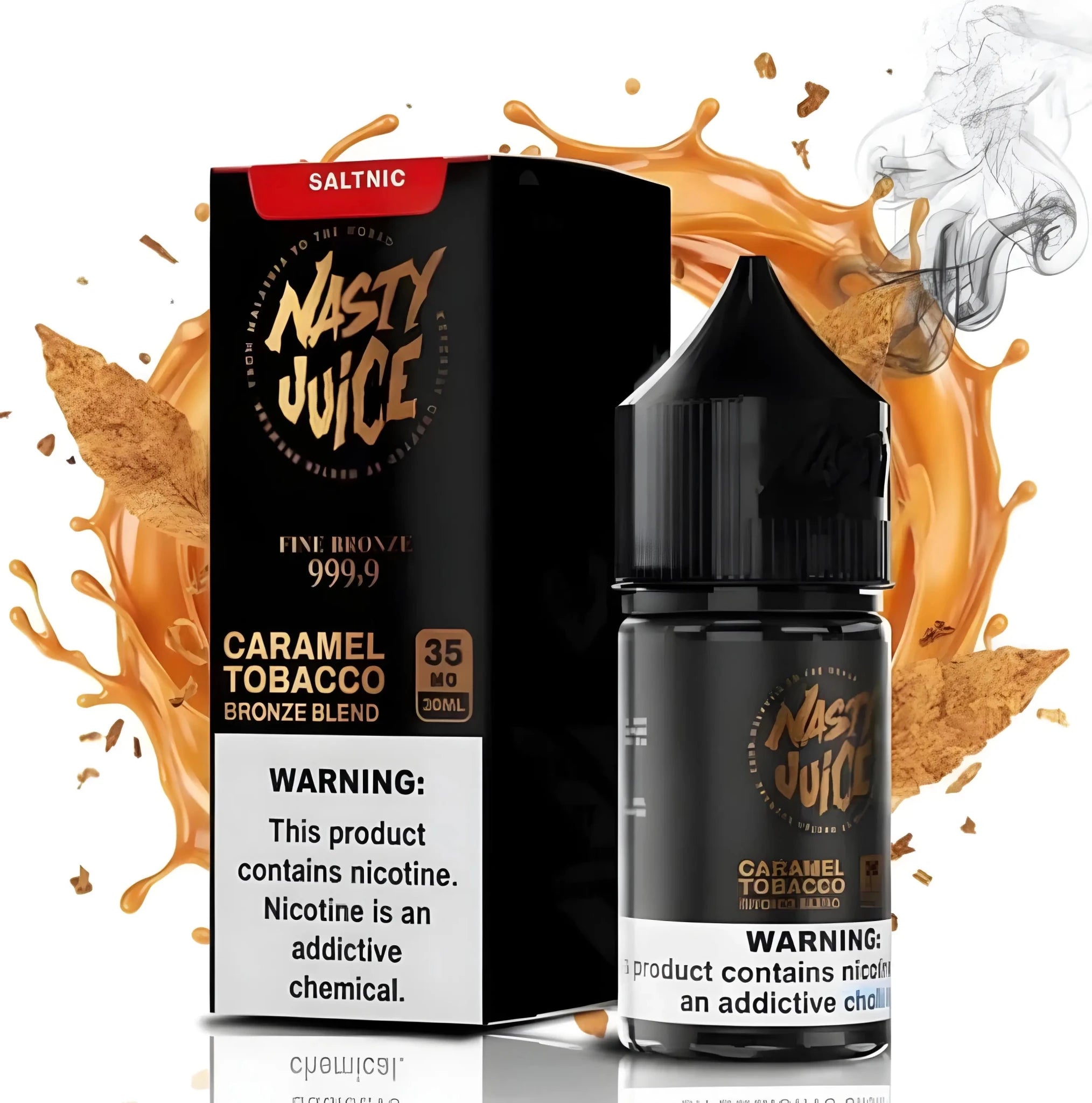 Caramel Tobacco - Nasty Juice | 30ML Nic Salt | 35MG,50MG | Vape Mash India - Vape Mash India