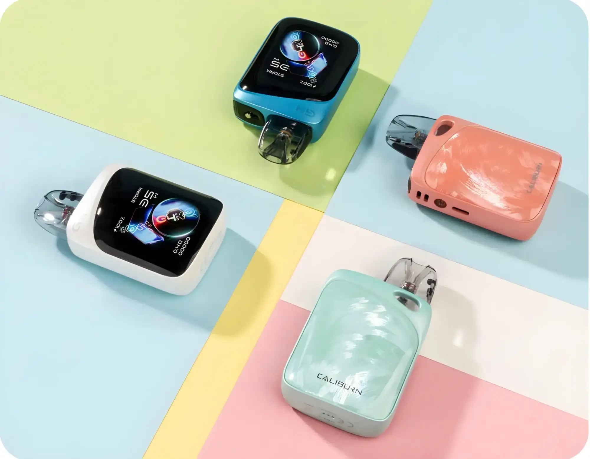 Uwell Caliburn G4 Pro Koko with pods and USB-C charging