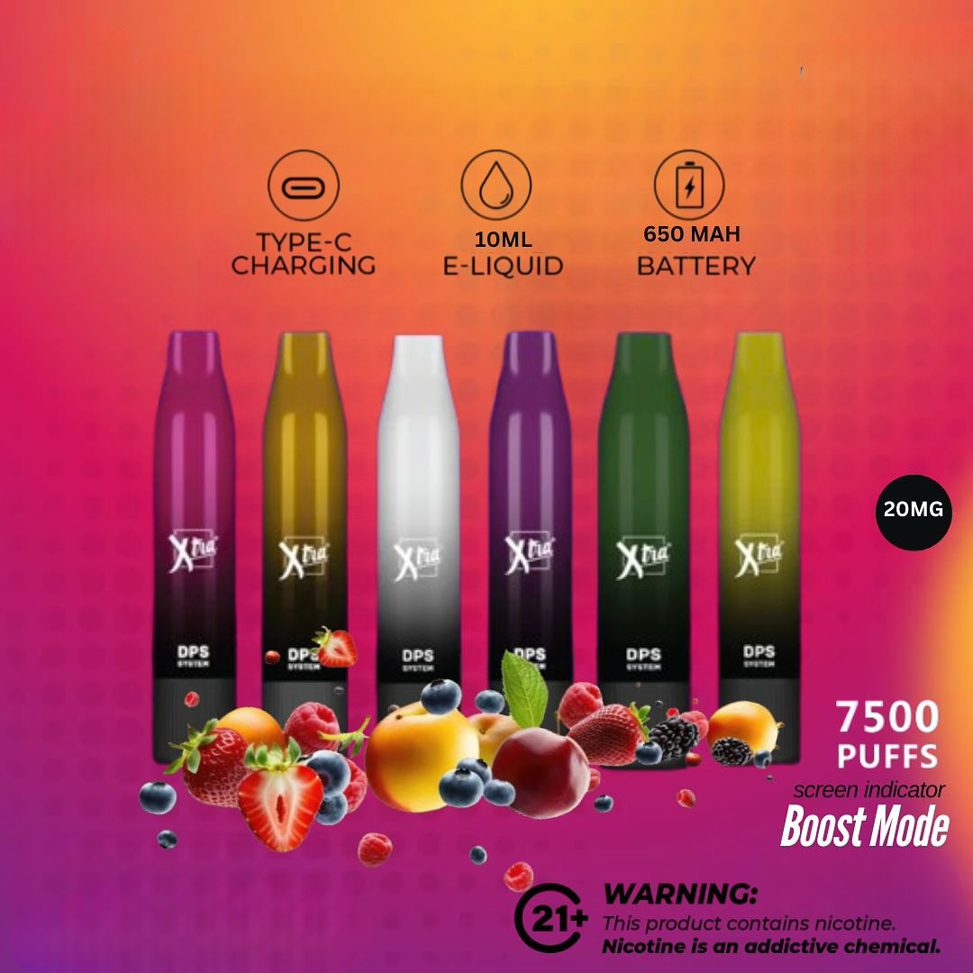 Xtra Dps 6000 Disposable Pod Vape | Vape Mash India