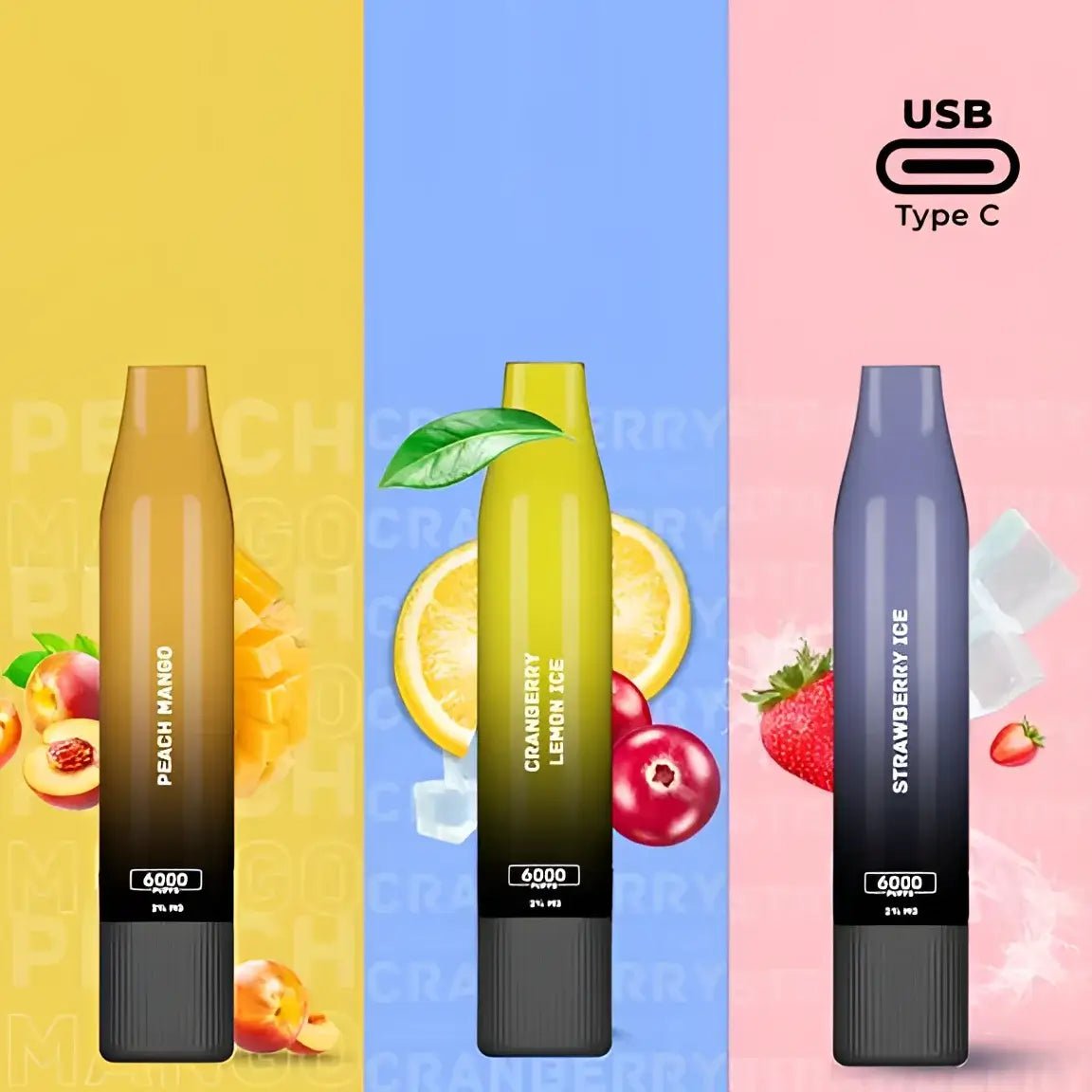 Disposable Vape Pod from Vape Mash India, 14ml prefilled, rechargeable with 650mAh battery, offers up to 7500 puffs.