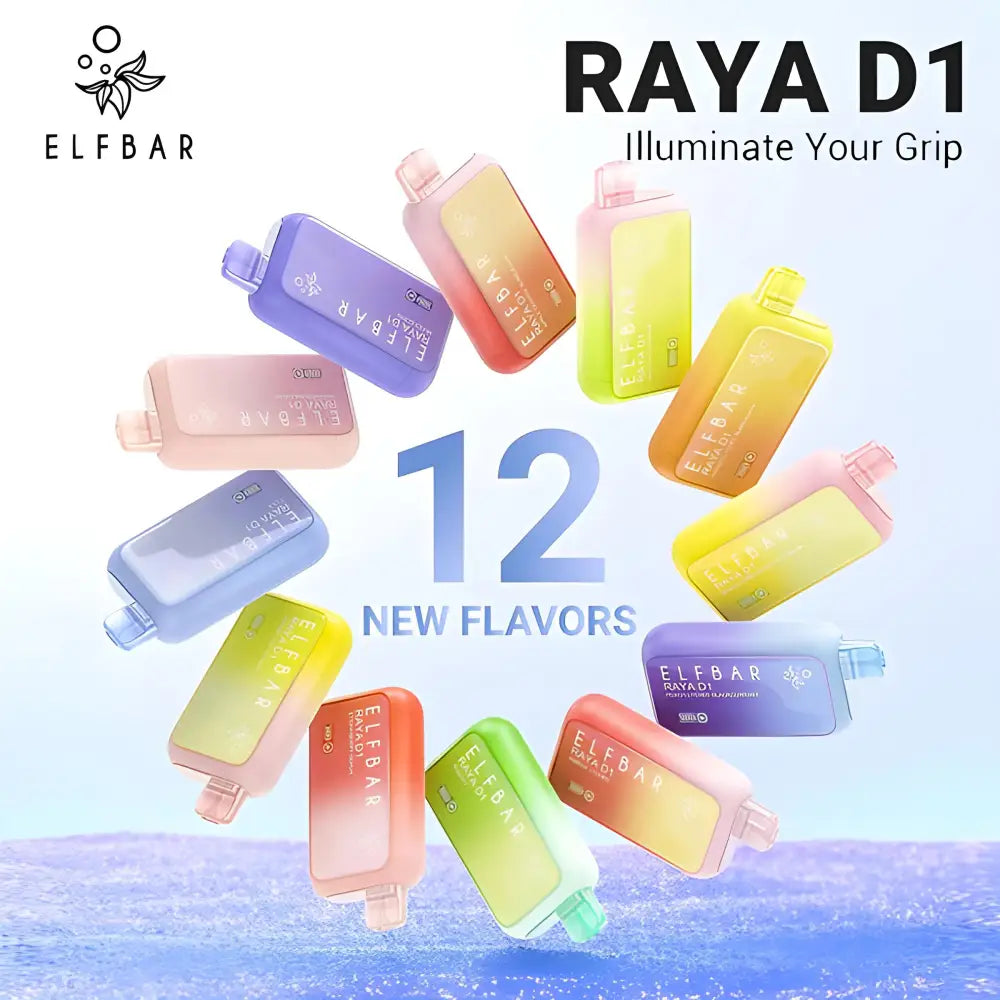 Elf Bar Raya D1 13k Puffs Disposable Vape | Buy Vape India