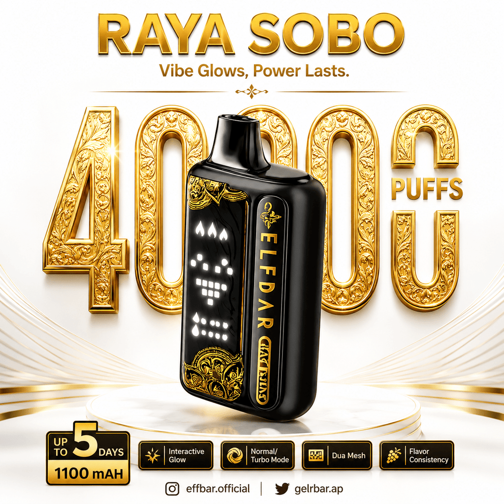 Elf Bar Raya SOBO Disposable Vape – 40000 Puffs | Vape Mash India - Vape Mash India