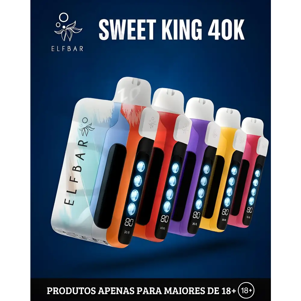 Elf Bar Sweet King 40K Disposable Vape – 40,000 Puffs - DISPOSABLES