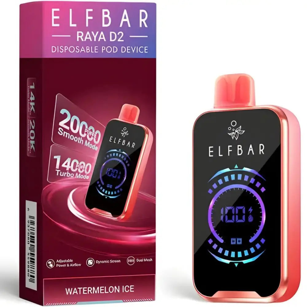 ElfBar D2 20K Puffs Long-Lasting Disposable Vape Device – Vape Mash India