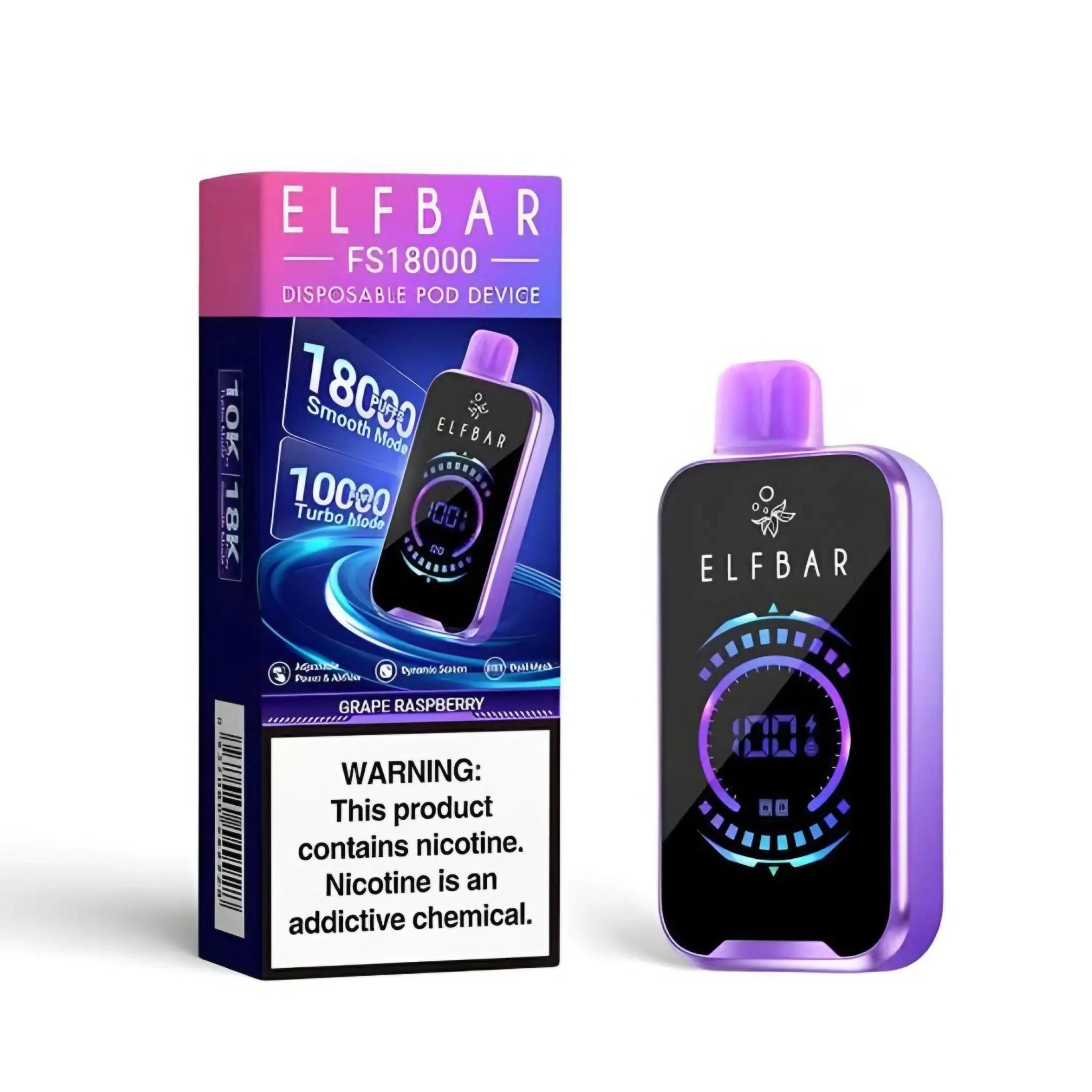 ElfBar FS18000 Disposable Pod Device 18K Puffs | Vape Mash India - Vape Mash India