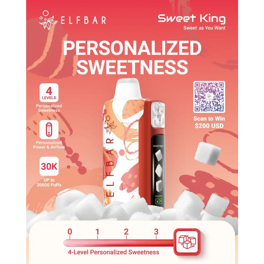 ElfBar Sweet King 30K Puffs Disposable Vape Device – Vape Mash India