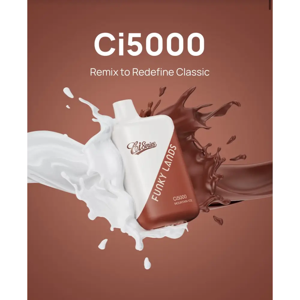 Funky Lands CI5000 Disposable Vape 5000 Puffs – Buy Online India