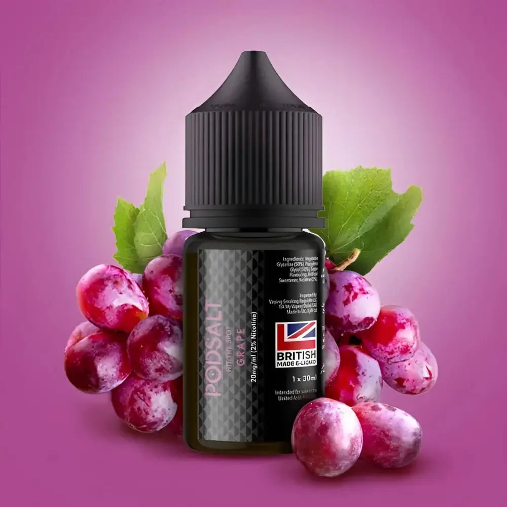 Grape Pod Salt Core 30ML Vape Juice Bottle – 20MG Nicotine Salt in India