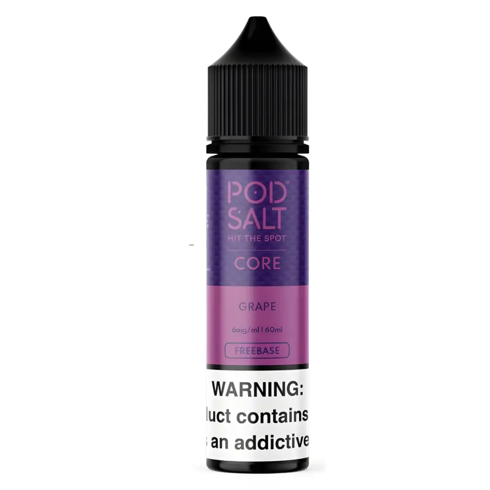 Pod Salt Grape Freebase 60ml Bottle – Vape Mash India (3MG / 6MG)