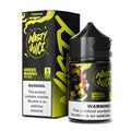 Green Mango 60ml vape juice by Nasty Juice Fat Boy, showcasing the e-liquid bottle with vibrant green mango flavor.