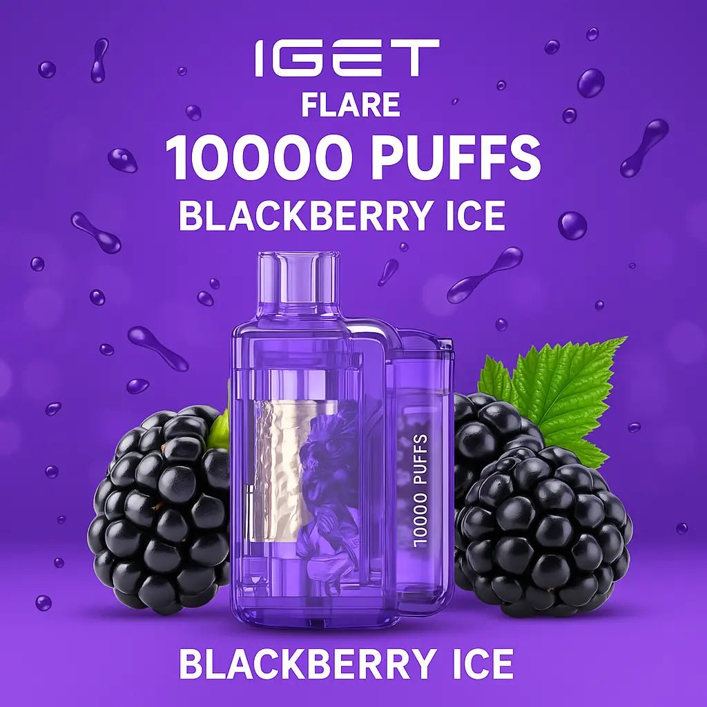 IGET Flare B10000 Double Apple disposable vape pen by Vape Mash India with USB-C rechargeable design, shown in the product image