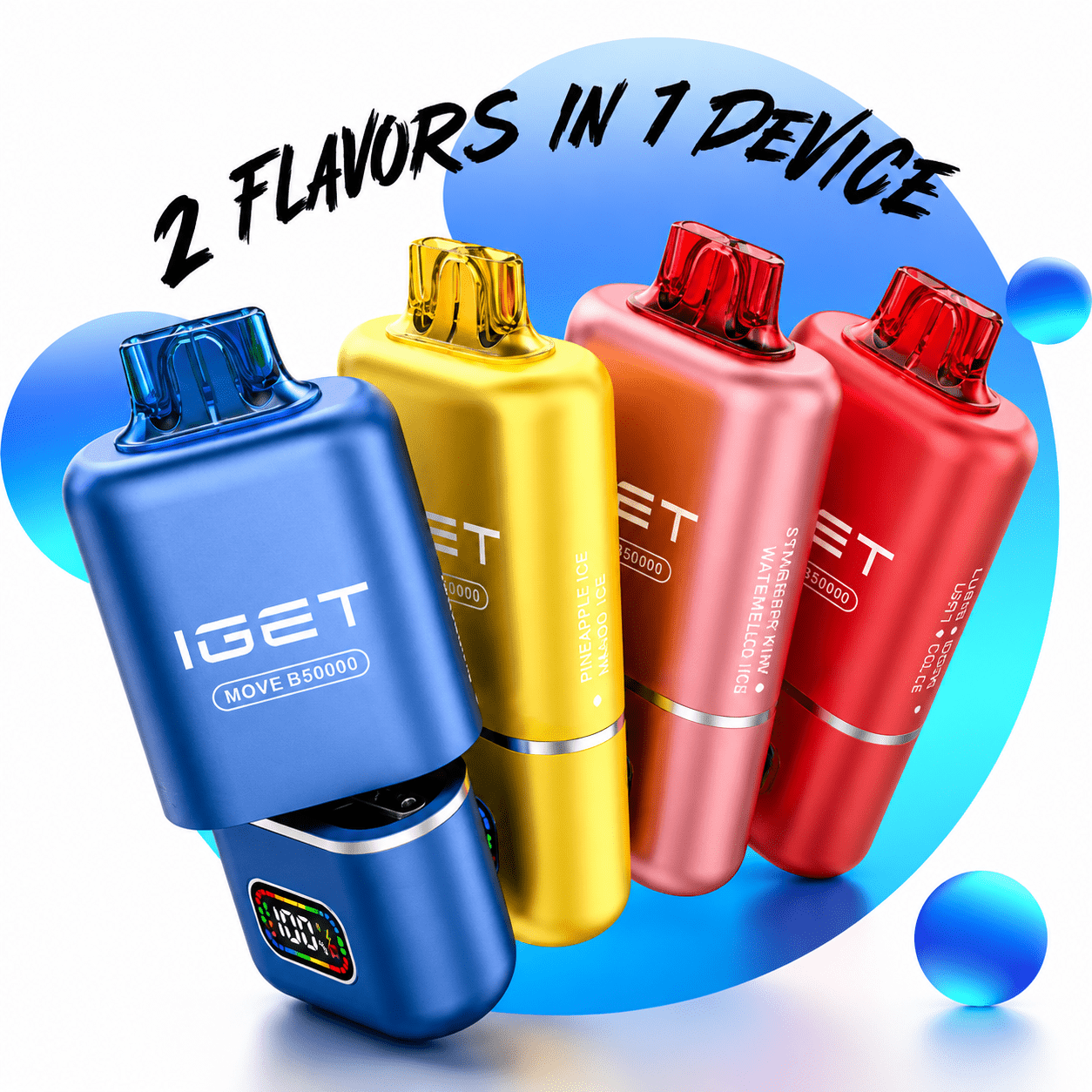 IGET Move B50000 Disposable Vape – 50000 Puffs | Vape Mash India - Vape Mash India