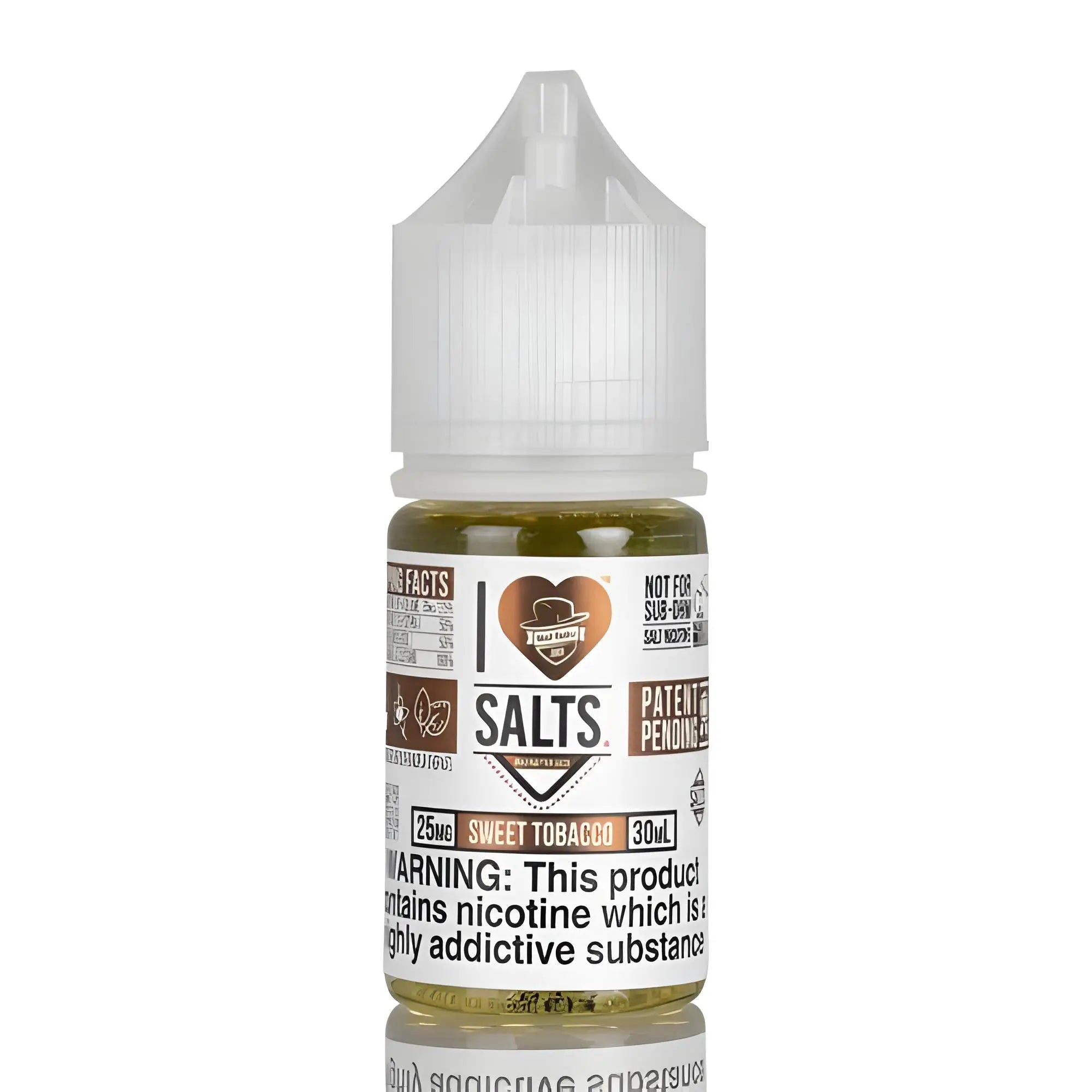 Love Salts 30ml Sweet Tobacco Nic Salt E - Liquid - Vape Mash India