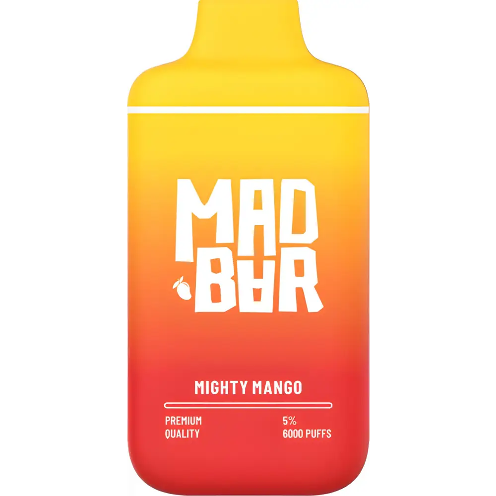 MAD BAR Disposable Vape 6000 Puffs India | Vape Smash India