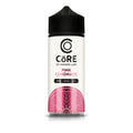 Pink Lemonade vape e-liquid by CORE Dinner Lady in 120ML bottle, available in 3MG and 6MG nicotine options.