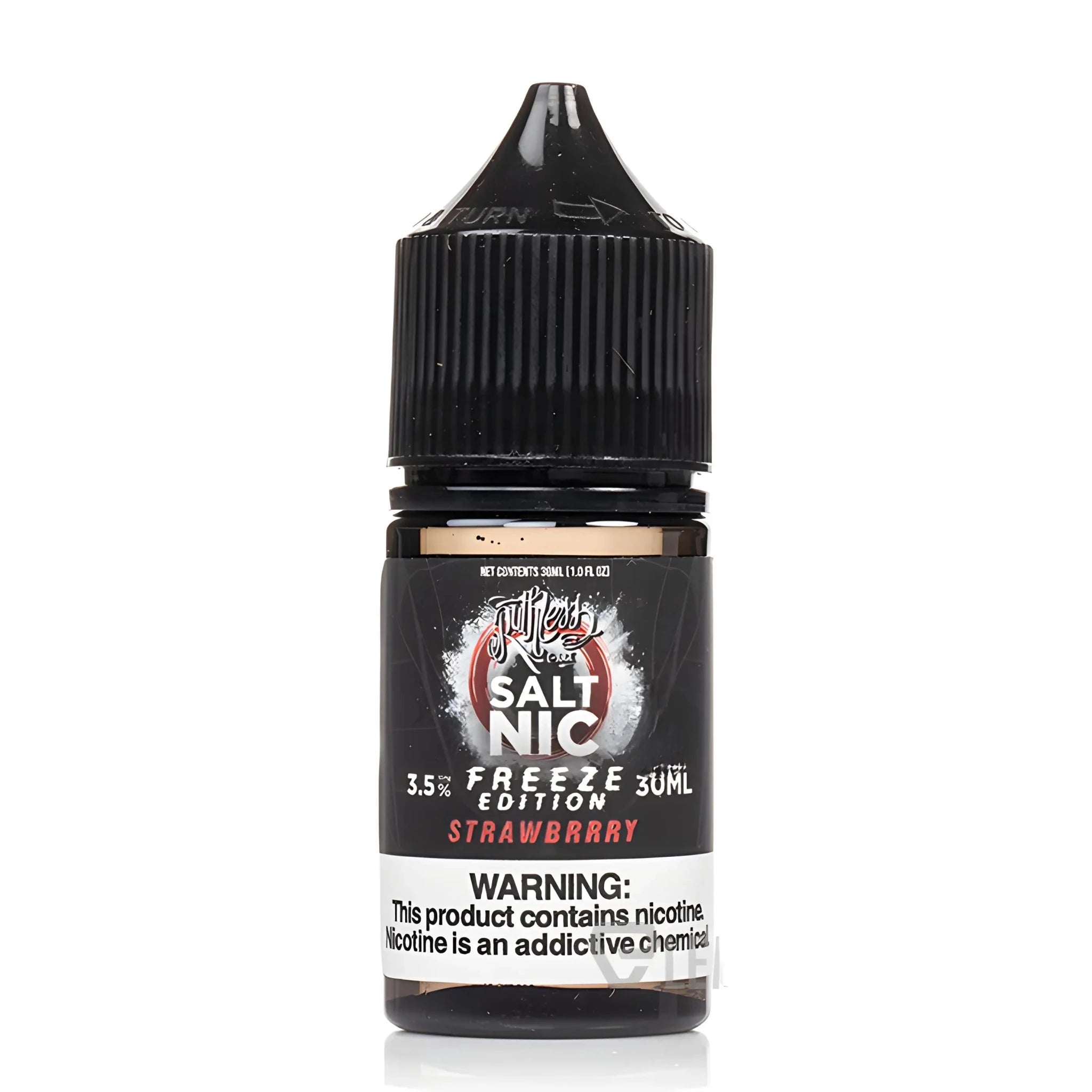 Ruthless Freeze Salt Strawberry 30ml Vape Juice Fruity Nic Salt - Vape Mash India