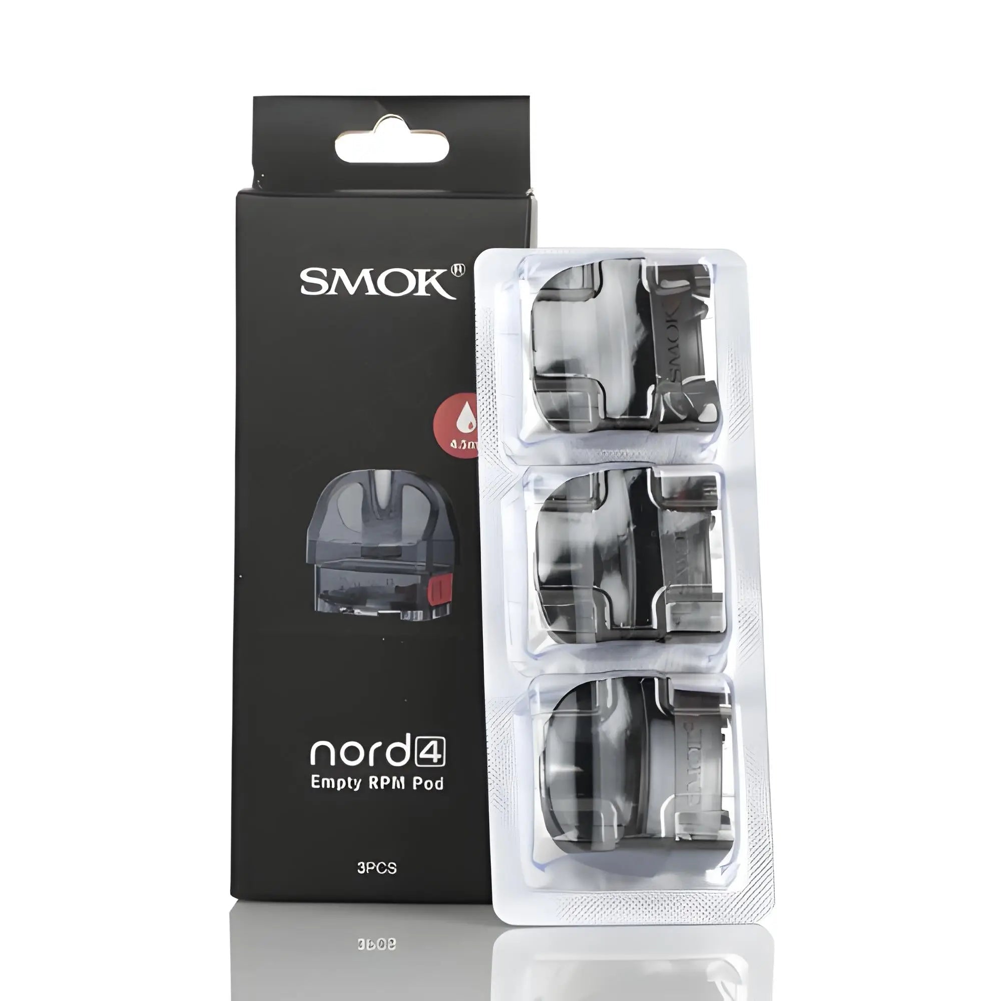 Smok Nord replacement pods and coils for smooth vaping performance, designed by Vape Mash India.
