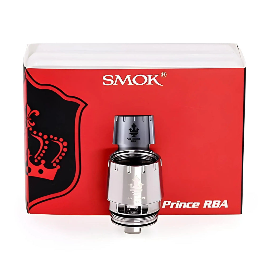 Set of three Smok TFV12 Prince replacement coils for vape tanks, compatible with Vape Mash India e-cigarettes.