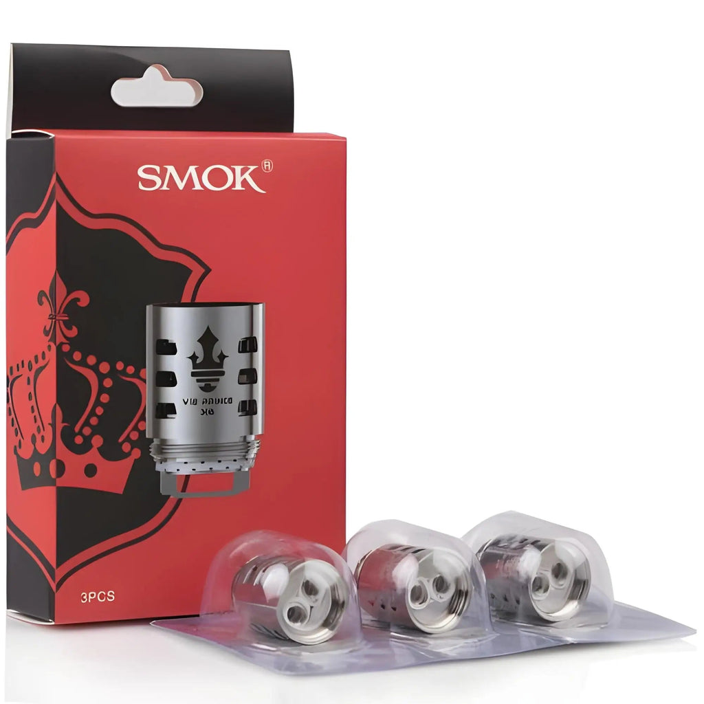 SMOK TFV12 Prince replacement coils pack of 3 by Vape Mash India, compatible with vape tanks and electronic cigarettes.