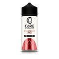 Strawberry Apple CORE Dinner Lady vape e-liquid bottle, 120ml, in 3mg or 6mg nicotine strength, by Vape Mash India.