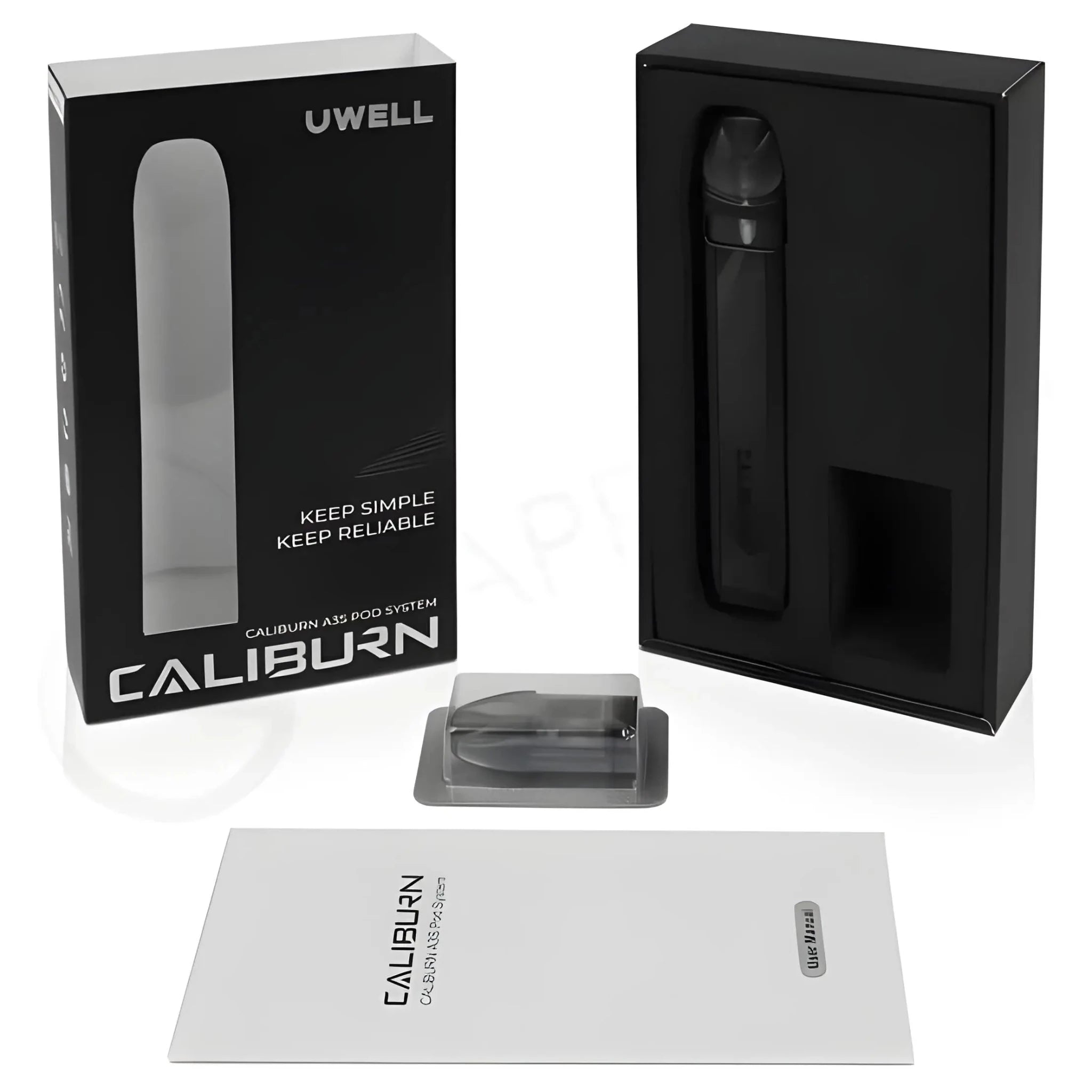 Uwell Caliburn A3S 16W Pod System Kit India | Vape Vape Mash India Uwell Caliburn A3S 16W Pod System Kit India | Vape Vape Mash India