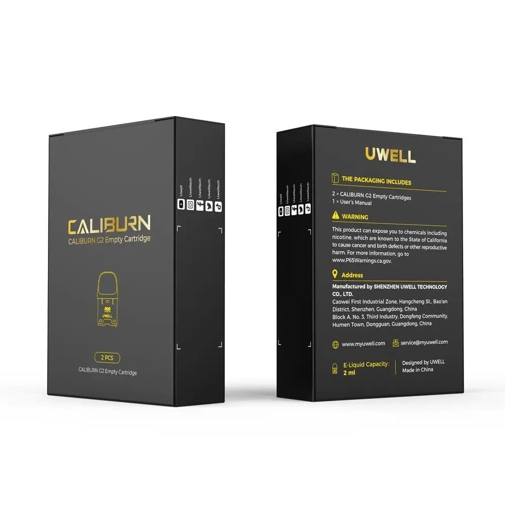 Uwell Caliburn G2 / GK2 Replacement Cartridge (Pack of 2) | Vape Mash   Vape Mash India