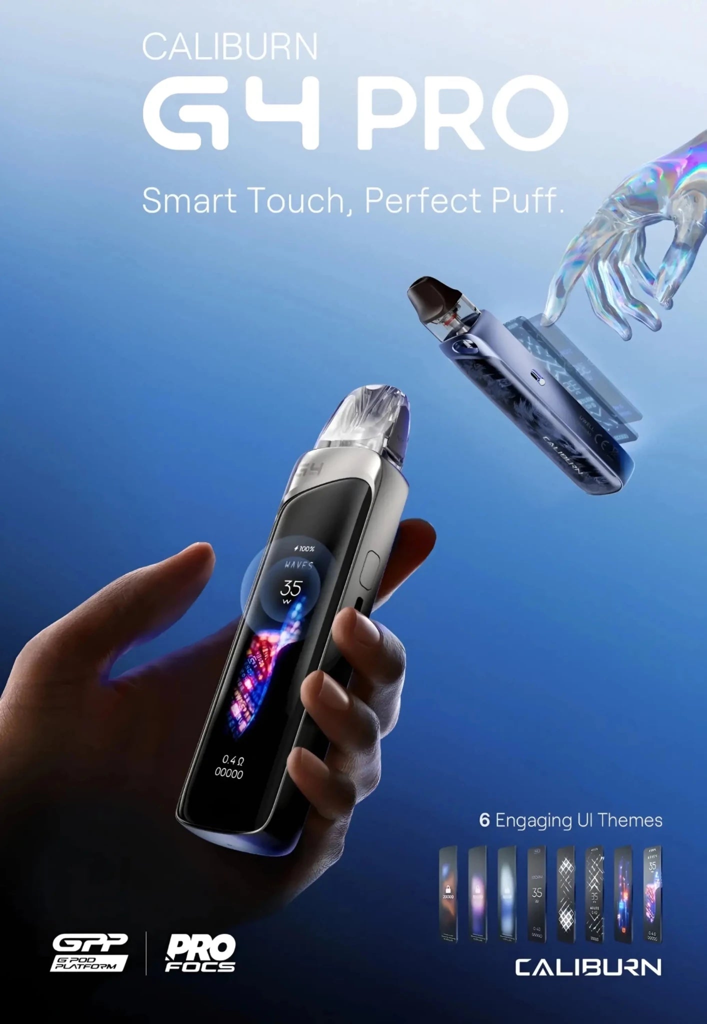 Uwell Caliburn G4 Pro 35W Pod Kit India – Vape Mash India - Vape Mash India