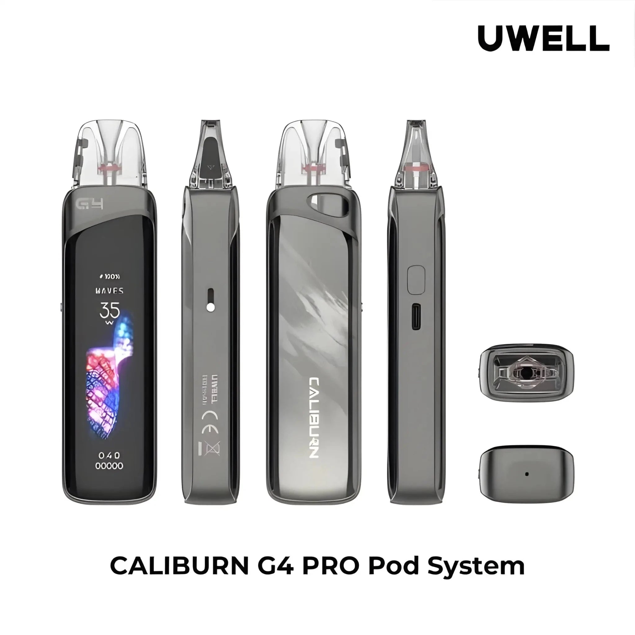 Uwell Caliburn G4 Pro 35W Pod Kit India – Vape Mash India - Vape Mash India