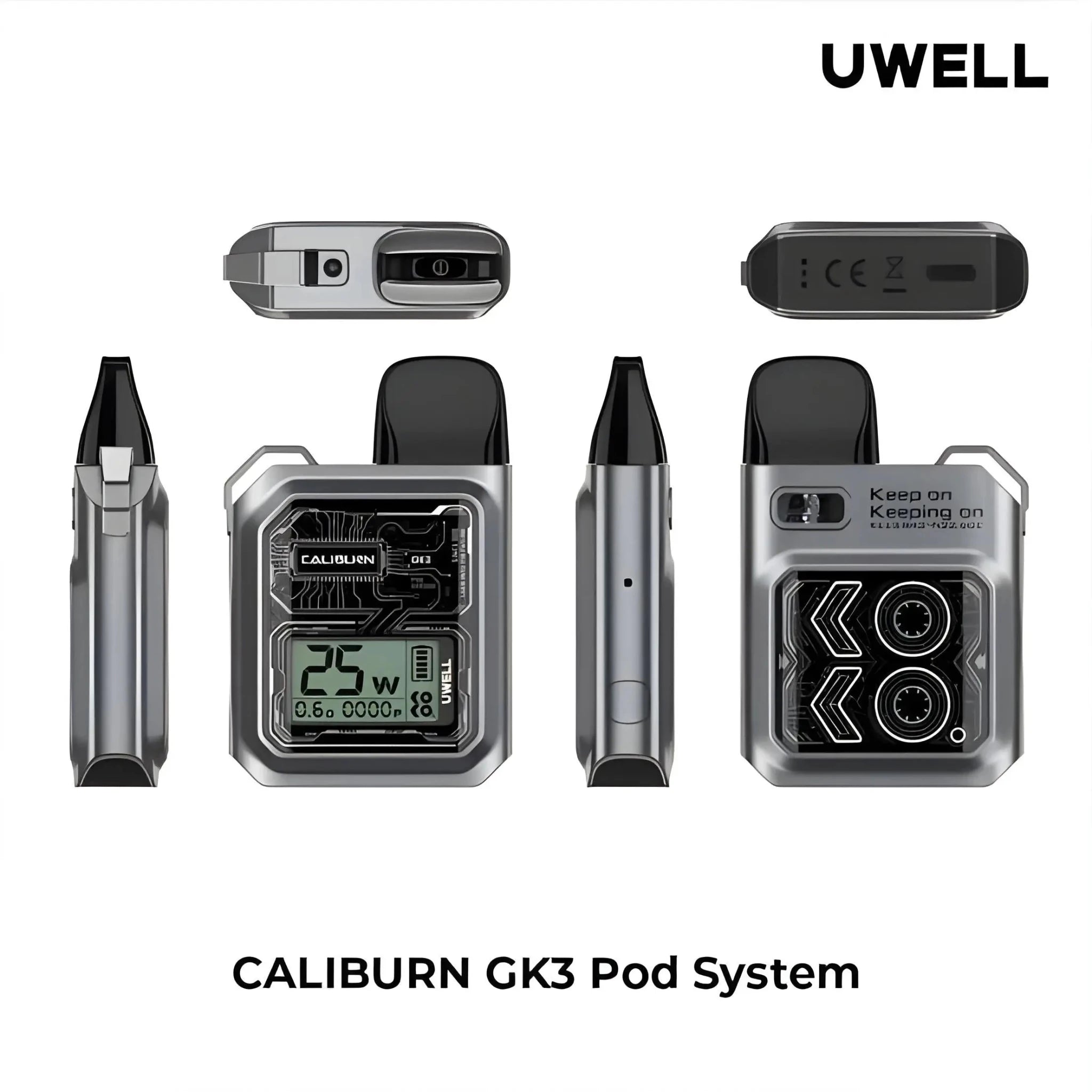 Uwell Caliburn GK3 25W Pod System Kit | Vape Mash India - Vape Mash India