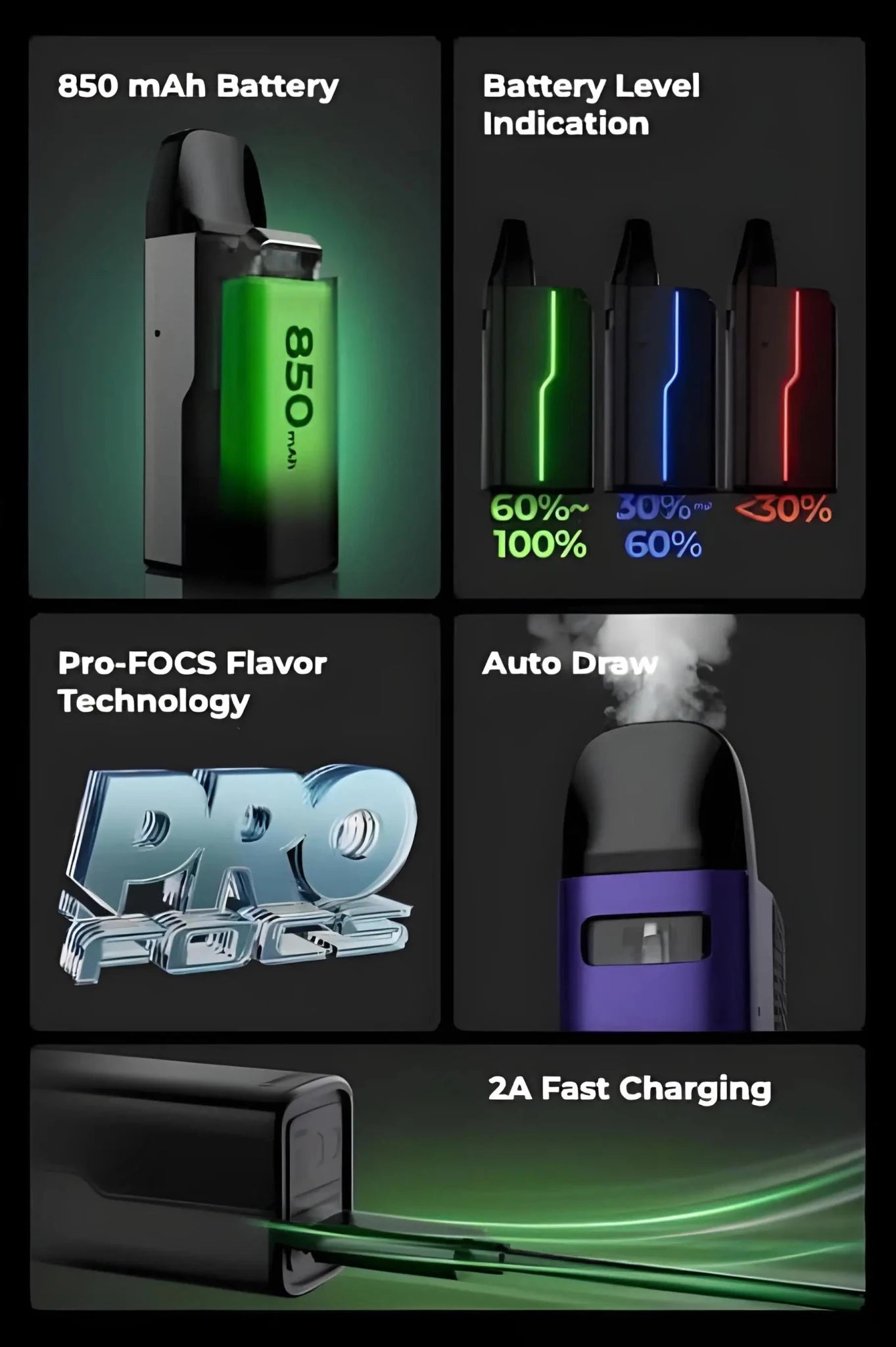 Uwell Caliburn GZ2 Pod System Kit India | Vape Mash India - Vape Mash India