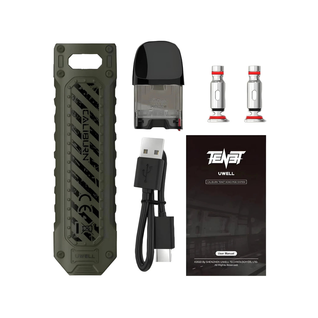 Uwell Caliburn Tenet 16W Pod System Kit | Vape Mash India - Vape Mash India