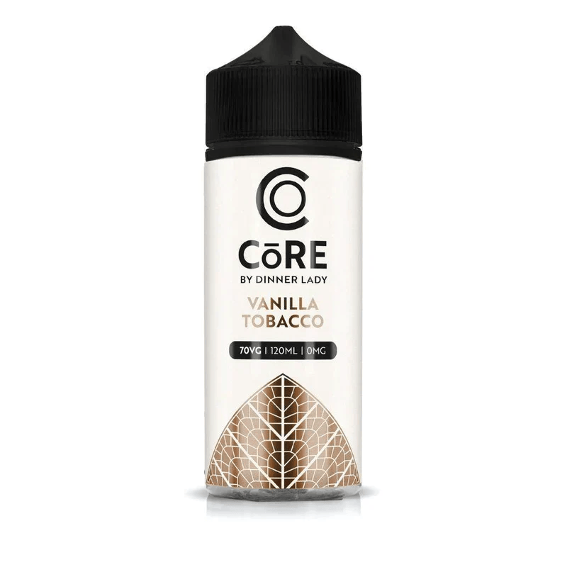Vanilla Tobacco - Core by Dinner Lady | 120Ml Vape Juice | 3MG, 6MG | Vape Smash India