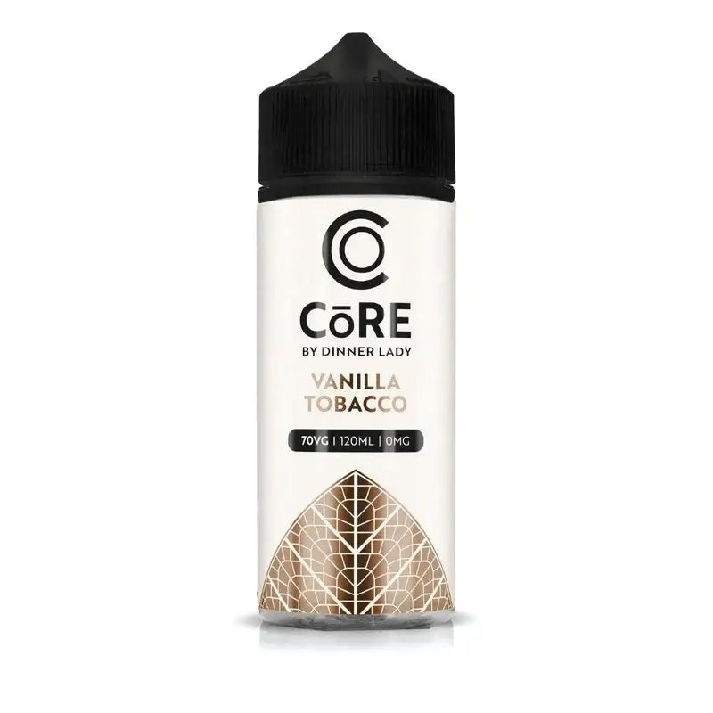 Vanilla Tobacco - Core by Dinner Lady | 120Ml Vape Juice | 3MG 6MG | Vape Smash India