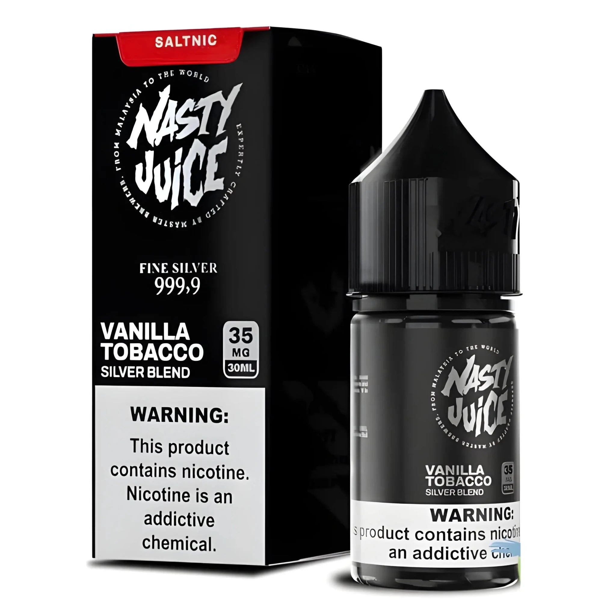 Vanilla Tobacco - Nasty Juice | 30ML Vape Nic Salt | 35MG,50MG | Vape Mash India - Vape Mash India