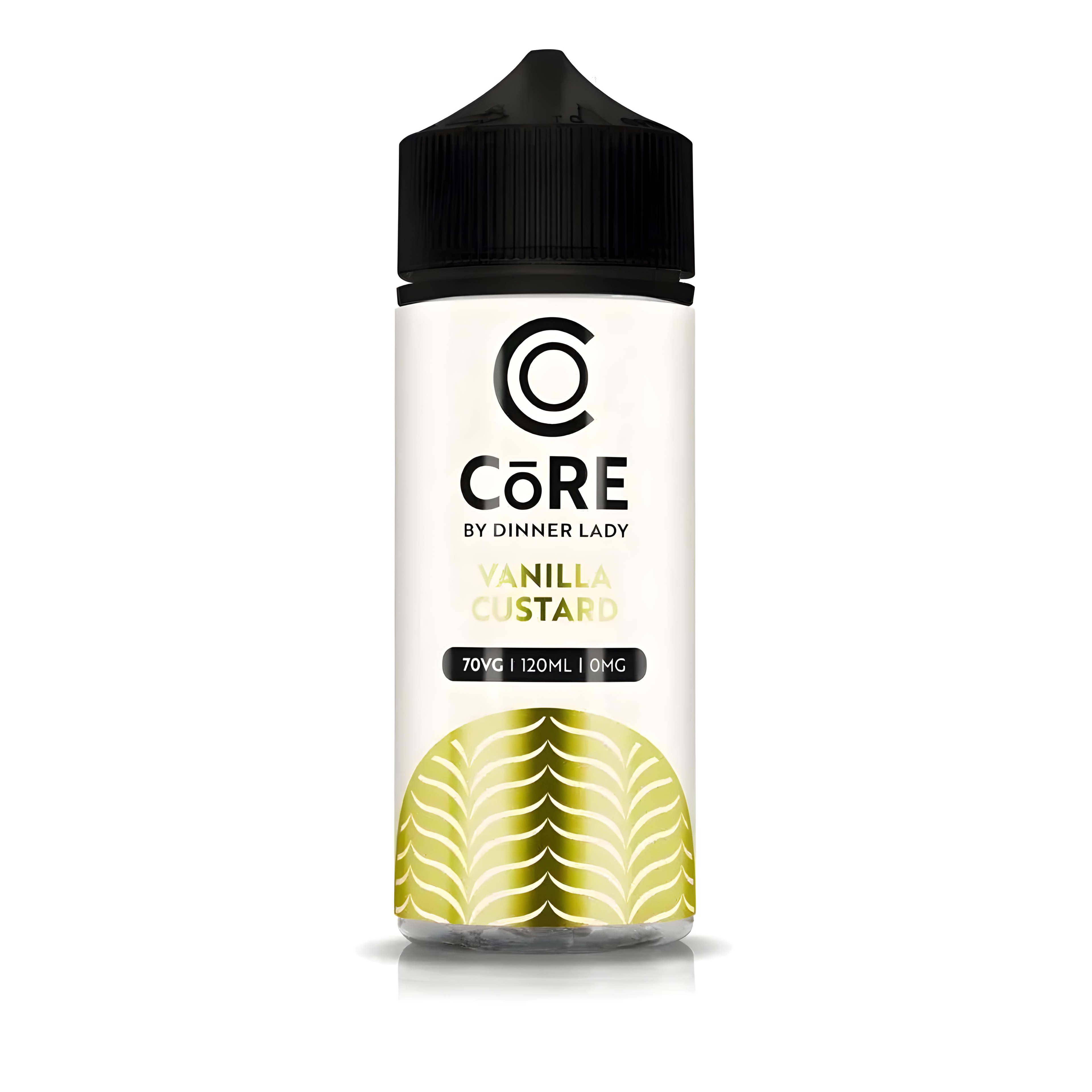 Vanilla Custard - Core by Dinner Lady | 120Ml Vape Juice | 3MG, 6MG | Vape Smash India