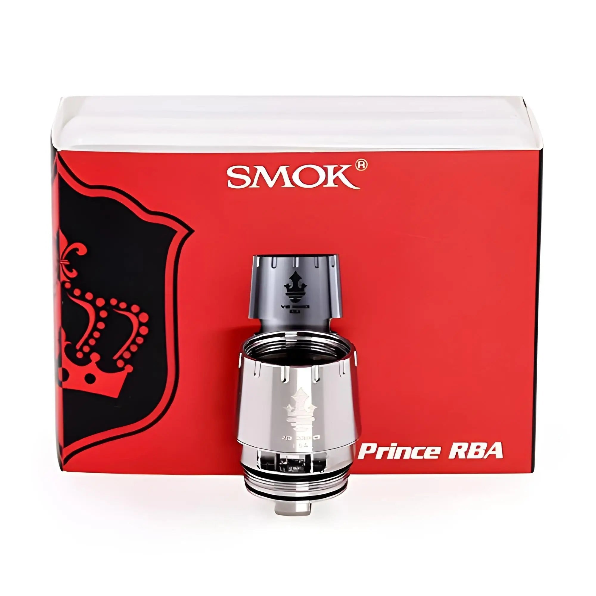 Pack of three Vape Mash India Smok TFV12 Prince replacement coils with 0.12 ohm resistance, designed for vaping.